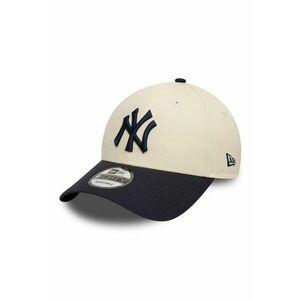Sapca New York Yankees Color Block 9FORTY - Negru/Crem imagine