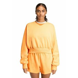 Bluza de trening din amestec de modal cu croiala lejera Soft Lux - Portocaliu deschis imagine