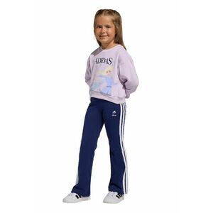 Trening cu croiala regular-fit si imprimeu grafic - Alb/Albastru inchis/Lila imagine