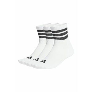 Set de sosete scurte cu logo - 3 perechi - Negru/Alb optic imagine