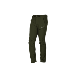 Pantaloni cu o curea ajustbila pentru drumetii Blazej - Verde inchis imagine