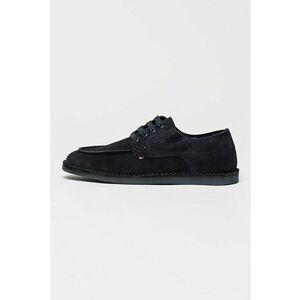 Pantofi derby de piele intoarsa Stitchdown - Negru imagine