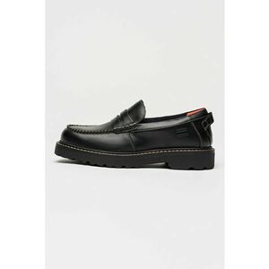 Tommy Hilfiger - Pantofi loafer de piele Archive - Negru imagine