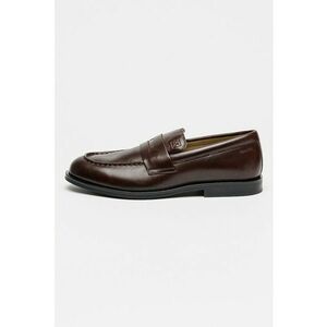Pantofi loafer de cauciuc Ess - Maro cognac imagine