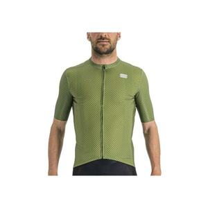 Tricou ciclism barbati Checkmate - Verde imagine