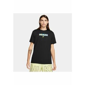 Tricou de bumbac cu logo - Negru imagine