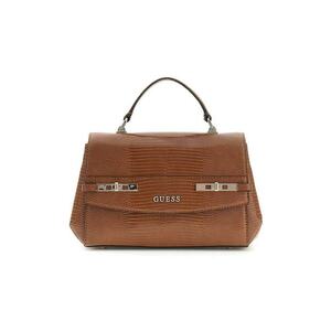 Geanta cu bareta de umar si clapa Melinda - Maro cognac imagine