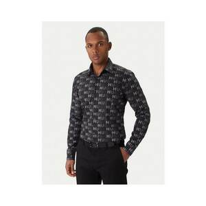 Camasa barbati neagra - din material de calitate imagine