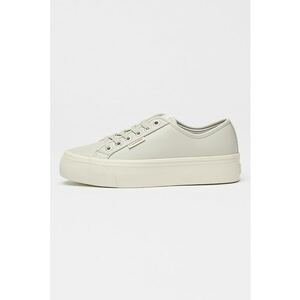 Pantofi sport flatform de piele imagine
