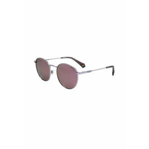 Ochelari de soare rotunzi unisex cu lentile polarizate - Lila imagine