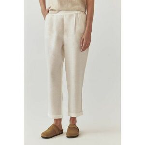 Pantaloni de in Miria - Alb fildes imagine