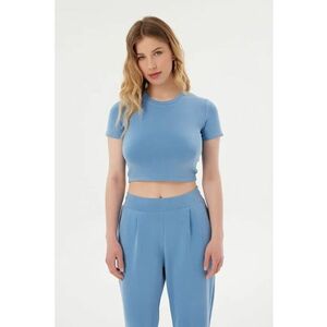 Tricou dama crop basic imagine