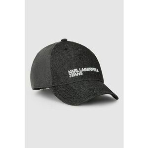 Sapca baseball cu logo brodat - Gri inchis imagine