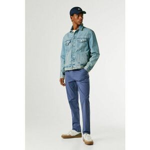 Pantaloni Chino cu croiala slim-fit - Albastru stins imagine
