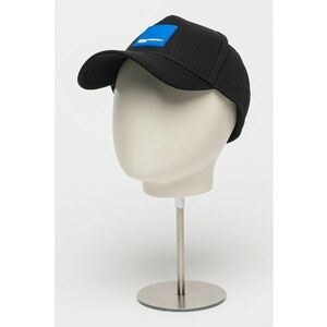 Sapca din bumbac cu logo Box - Negru/Albastru imagine