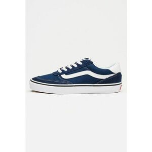Tenisi unisex Brooklyn cu piele intoarsa - Bleumarin imagine