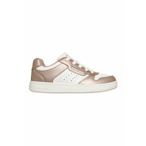Pantofi sport Quick Streeet low cut - Alb/Auriu rose imagine