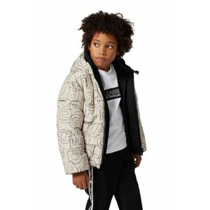 Geaca reversibila cu vatelina - Negru/Maro camel imagine