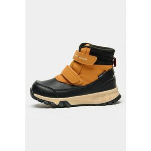 Ghete cu banda dubla velcro Tripletex® - Negru/Maro deschis imagine