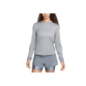 Bluza alergare dama Dri-FIT Swift UV FW 2024 - Gri imagine
