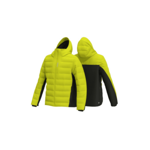 Jacheta schi barbati 1318 - Negru/Verde lime imagine