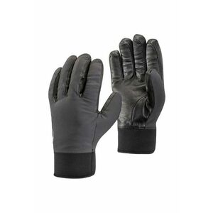 Manusi Heavyweight Softshell - impermeabile - cu piele de capra - negru - XS imagine
