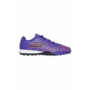 Pantofi din piele ecologica - pentru fotbal Skx - Albastru lavanda/Roz imagine