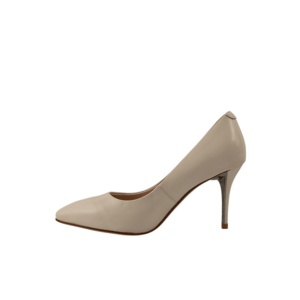 Pantofi eleganti - dama - JI80023A crem - piele naturala - toc imagine