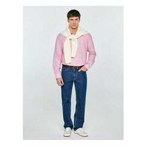 Camasa din bumbac cu model in dungi Cosiser imagine