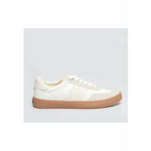 Pantofi sport din piele ecologica cu detalii textile imagine