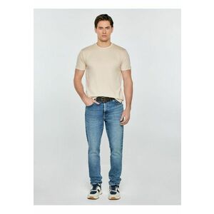 Tricou la baza gatului regular fit uni bej imagine