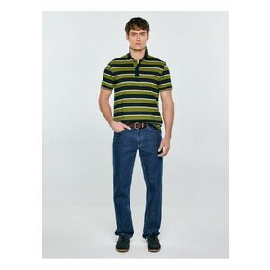 Tricou regular fit polo in dungi imagine