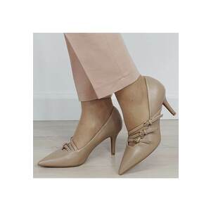 Pantofi eleganti kaki deschis 5509 01 19598 - Kaki imagine