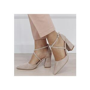 Pantofi nude eleganti 8709. 01 19505 - Nude imagine