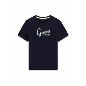 Tricou regular fit cu imprimeu logo - Albastru ultramarin/Alb murdar imagine
