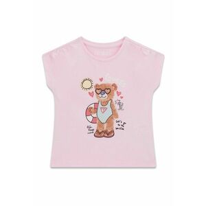Tricou cu imprimeu grafic - Roz deschis imagine