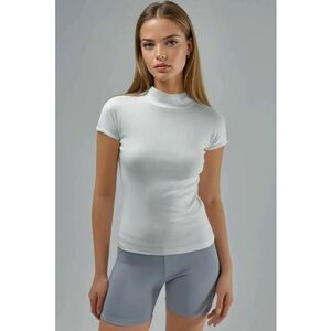 Tricou dama - mulat - alb - jerseu imagine