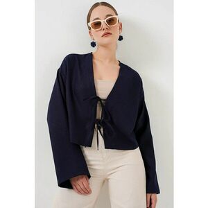 Kimonou - Viscose - albastru inchis - imagine