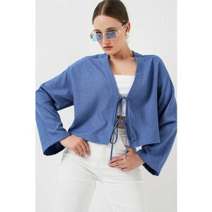 Bluza dama Viscose - albastru marocan - imagine