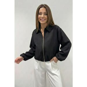 Jacheta dama - textil - negru imagine