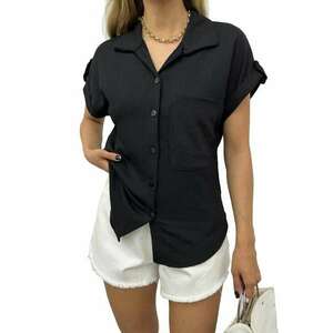 Camasa dama - textil - negru imagine