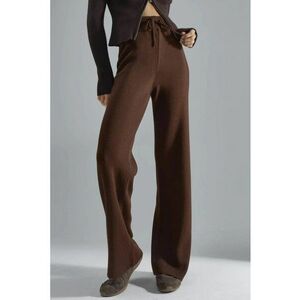 Pantaloni dama - acril - maro - imagine