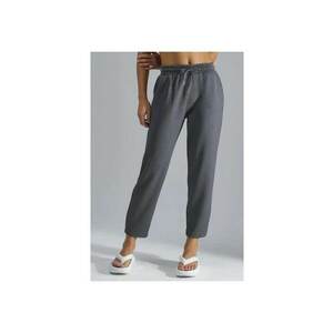 Pantaloni sport - Regular Fit - gri - material tricotat - imagine