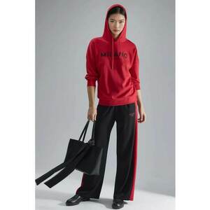 Trening dama - tricot - rosu/negru - imagine