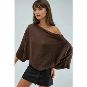 Bluza dama - Maro cafeniu - Tricot imagine