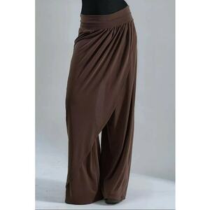 Pantaloni dama maro - Maro deschis imagine