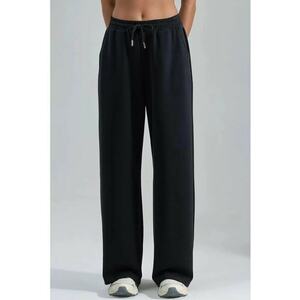Pantaloni dama bleumarin - Negru imagine