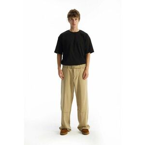 Pantaloni barbati - poliester/lycra - bej imagine
