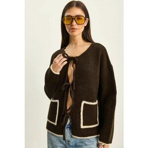 Cardigan dama maro - One Size imagine
