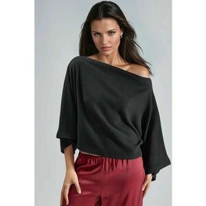 Bluza - Tricot - Negru imagine
